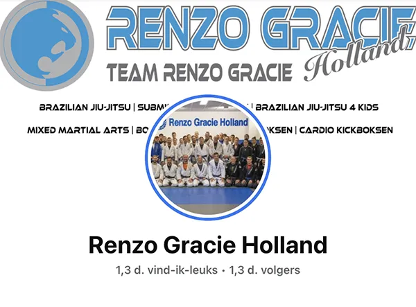 Facebook Renzo Gracie Holland